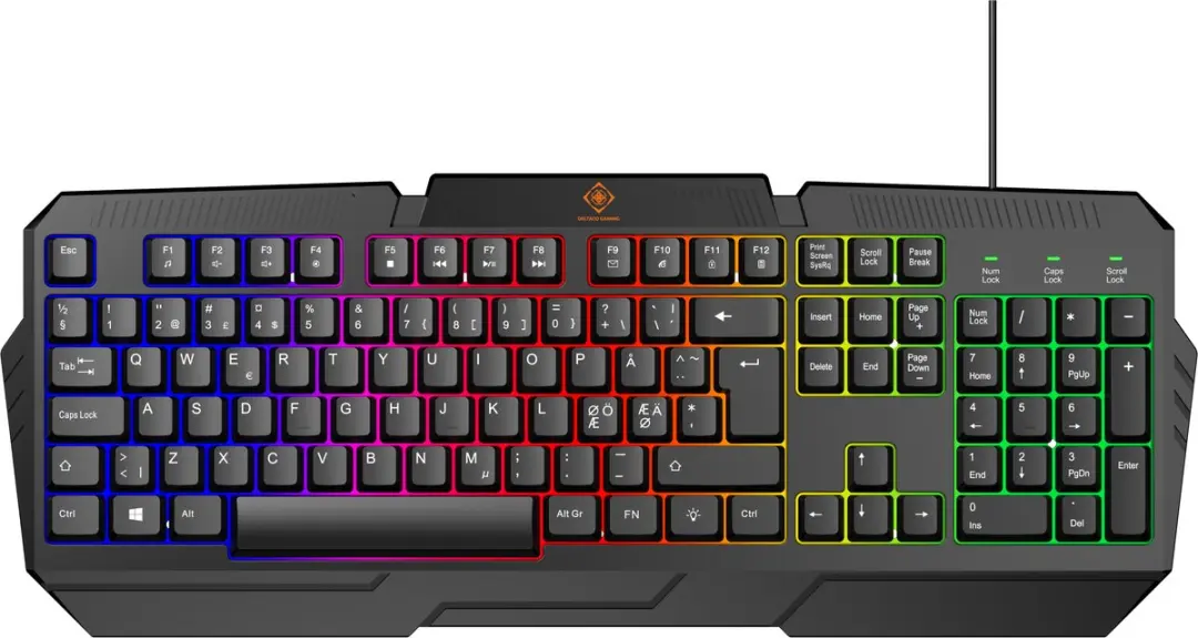 Deltaco Gaming Set-up Kit 4222441 - Toetsenbord Headset Muis Muismat - Zwart RGB