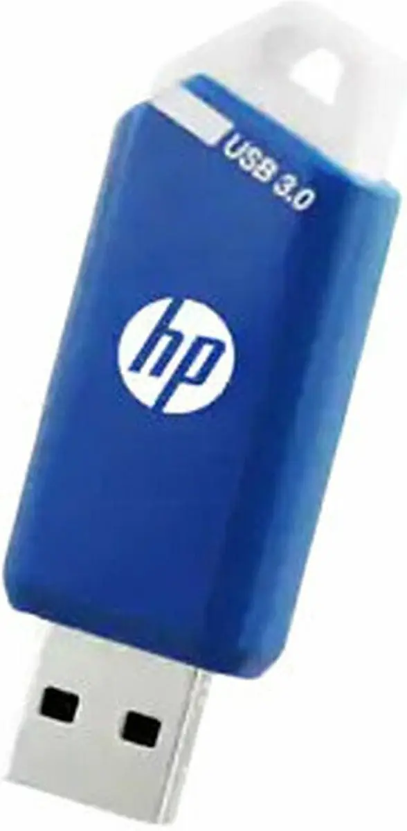 HP X755W USB Stick 128GB - Blauw/Wit