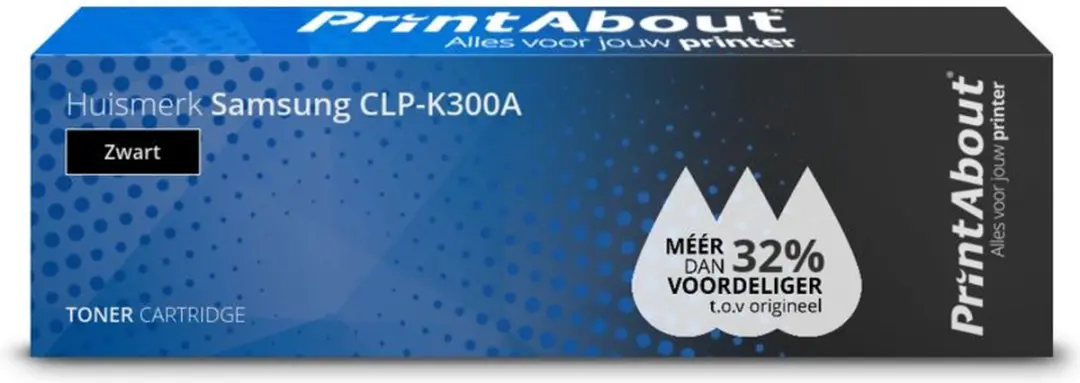 PrintAbout CLP-K300A Toner Zwart - 2.250 pagina's