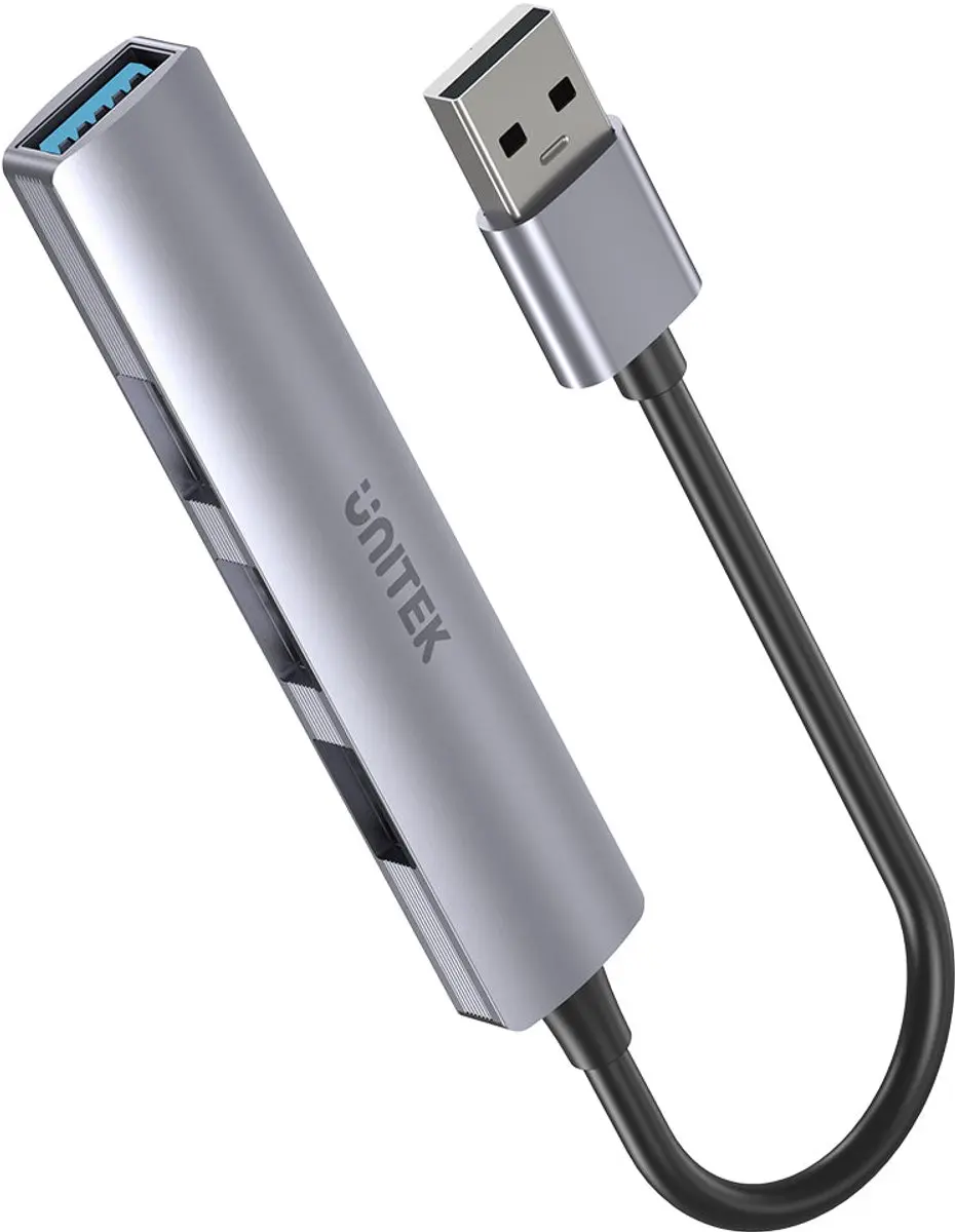 Unitek H1208A USB 3.2 Hub 5Gbps - Grijs