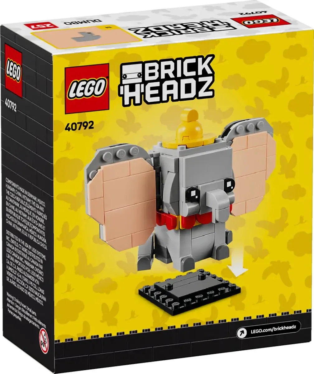 LEGO Brickheadz Dombo 40792 - 176 Stukken - Multikleur - afbeelding 4 van 4