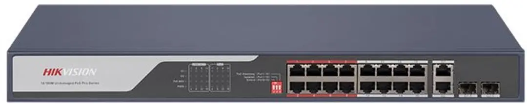 Hikvision DS-3E0318P-E(C) 16x PoE Switch