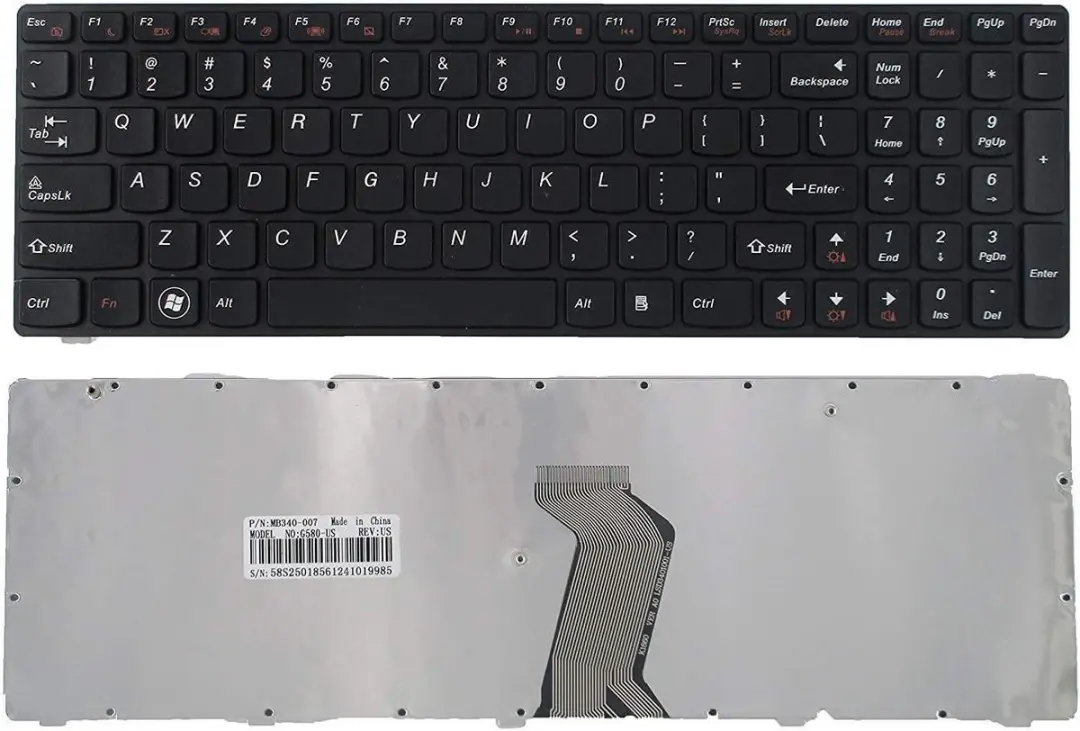 Lenovo IdeaPad G580 US Keyboard