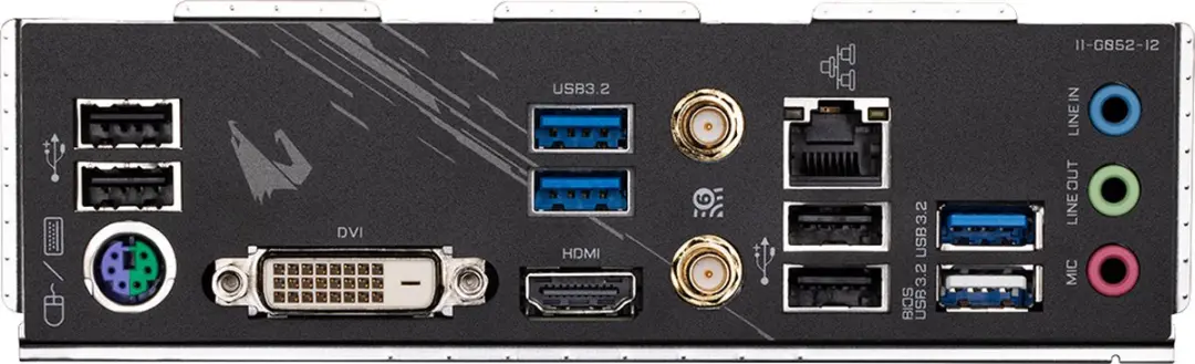 Gigabyte B550M AORUS ELITE AX Moederbord - AM4