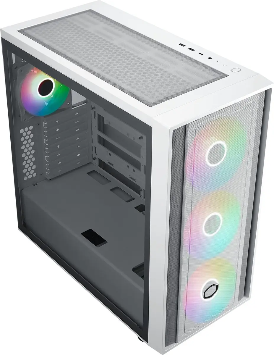 Cooler Master MasterBox 600 Desktop - Wit