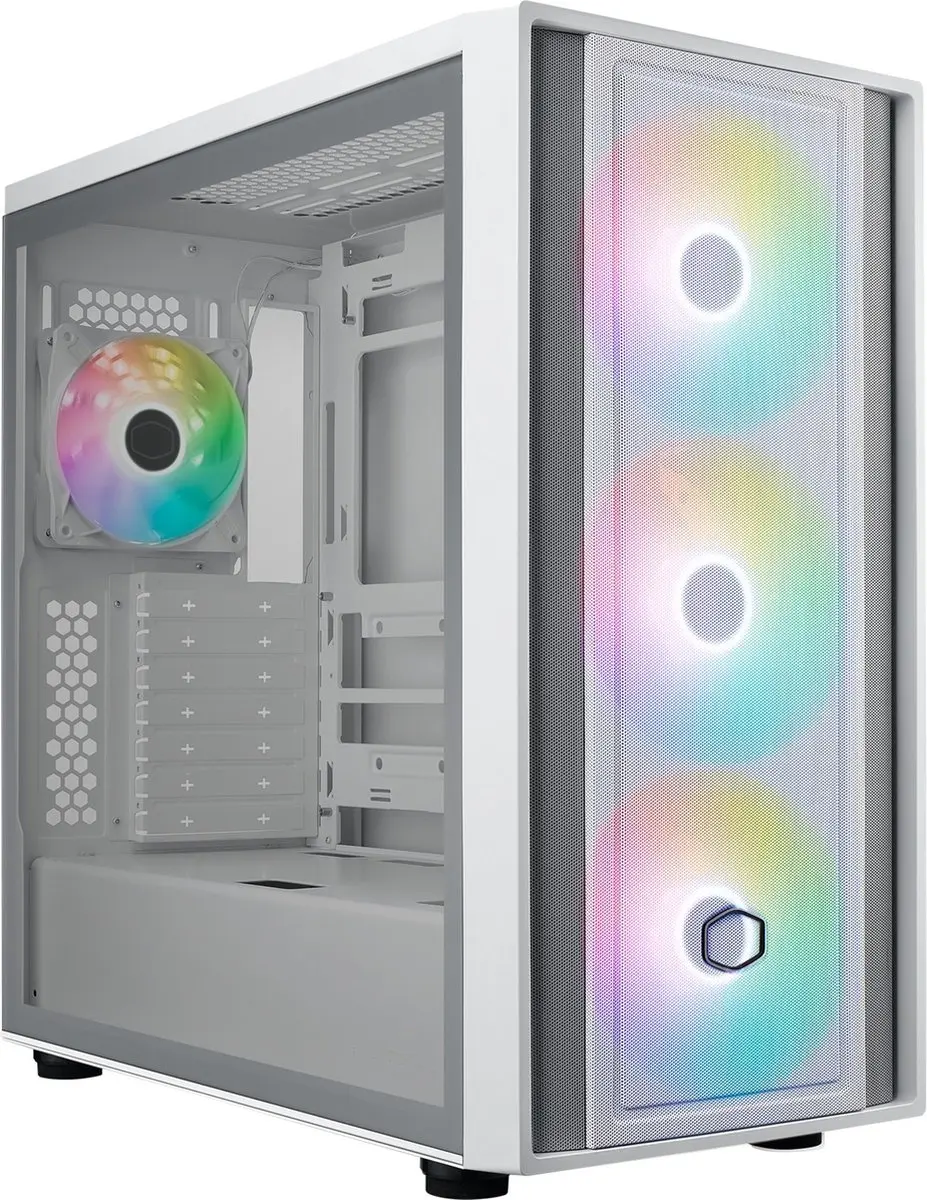 Cooler Master MasterBox 600 Desktop - Wit