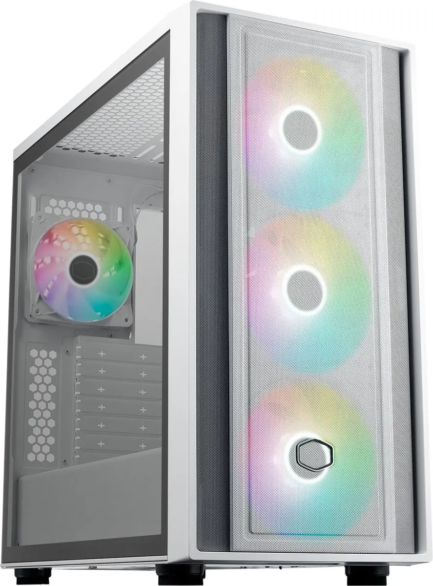 Cooler Master MasterBox 600 Desktop - Wit