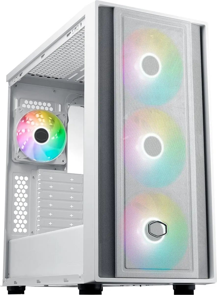 Cooler Master MasterBox 600 Desktop - Wit