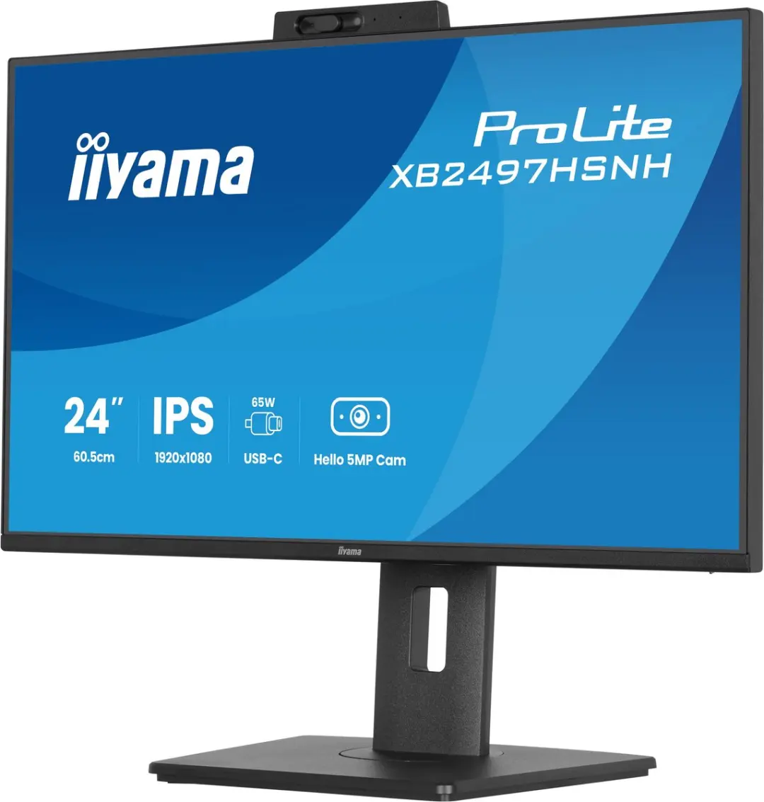 iiyama ProLite XB2497HSNH-B1 Monitor 24" Full HD IPS 100Hz USB-C