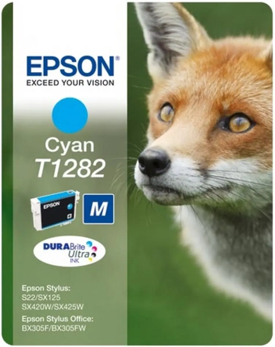 Epson T1282 Cyan DURABrite Ultra Inktpatroon 3.5ml
