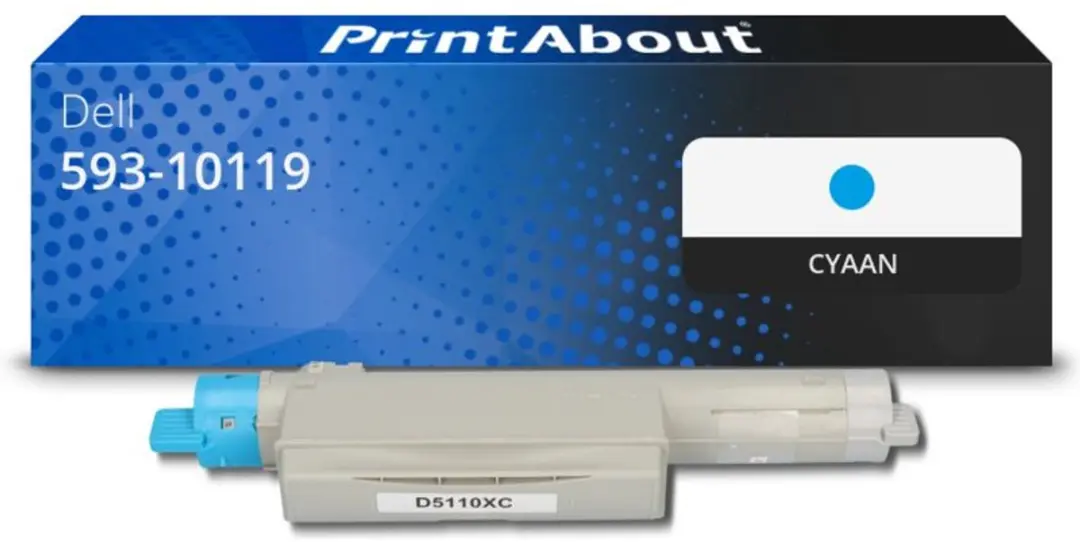 PrintAbout 593-10119-PA Toner Cyaan