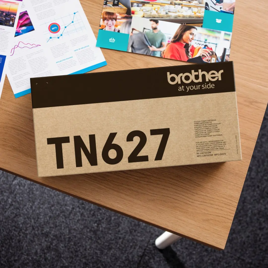 Brother TN-627Y Tonercartridge - Geel