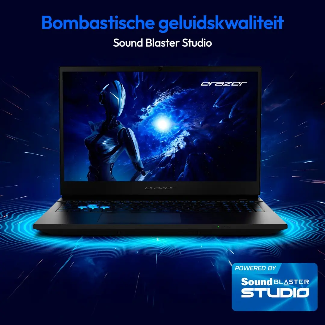 ERAZER Scout 15 E1 MD62765 Gaming Laptop - 15,6" - 1TB SSD