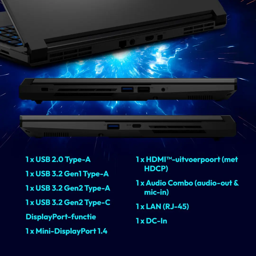 ERAZER Scout 15 E1 MD62765 Gaming Laptop - 15,6" - 1TB SSD