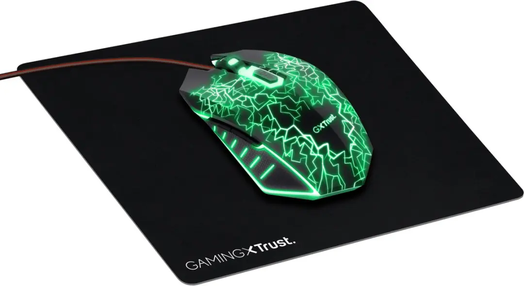 Trust GXTX 783 Izza Gaming Muis & Muismat 4000 DPI