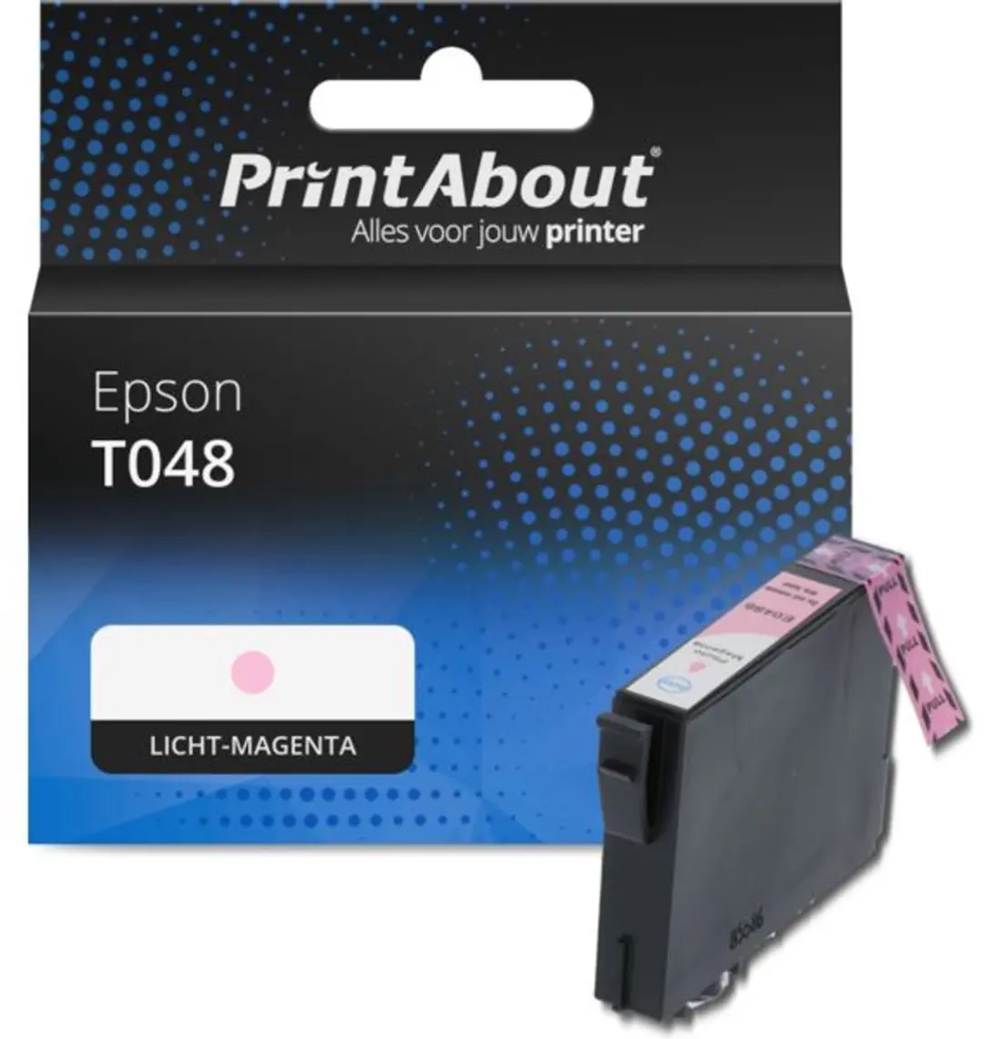 PrintAbout Epson T0486 Licht-magenta Inktcartridge