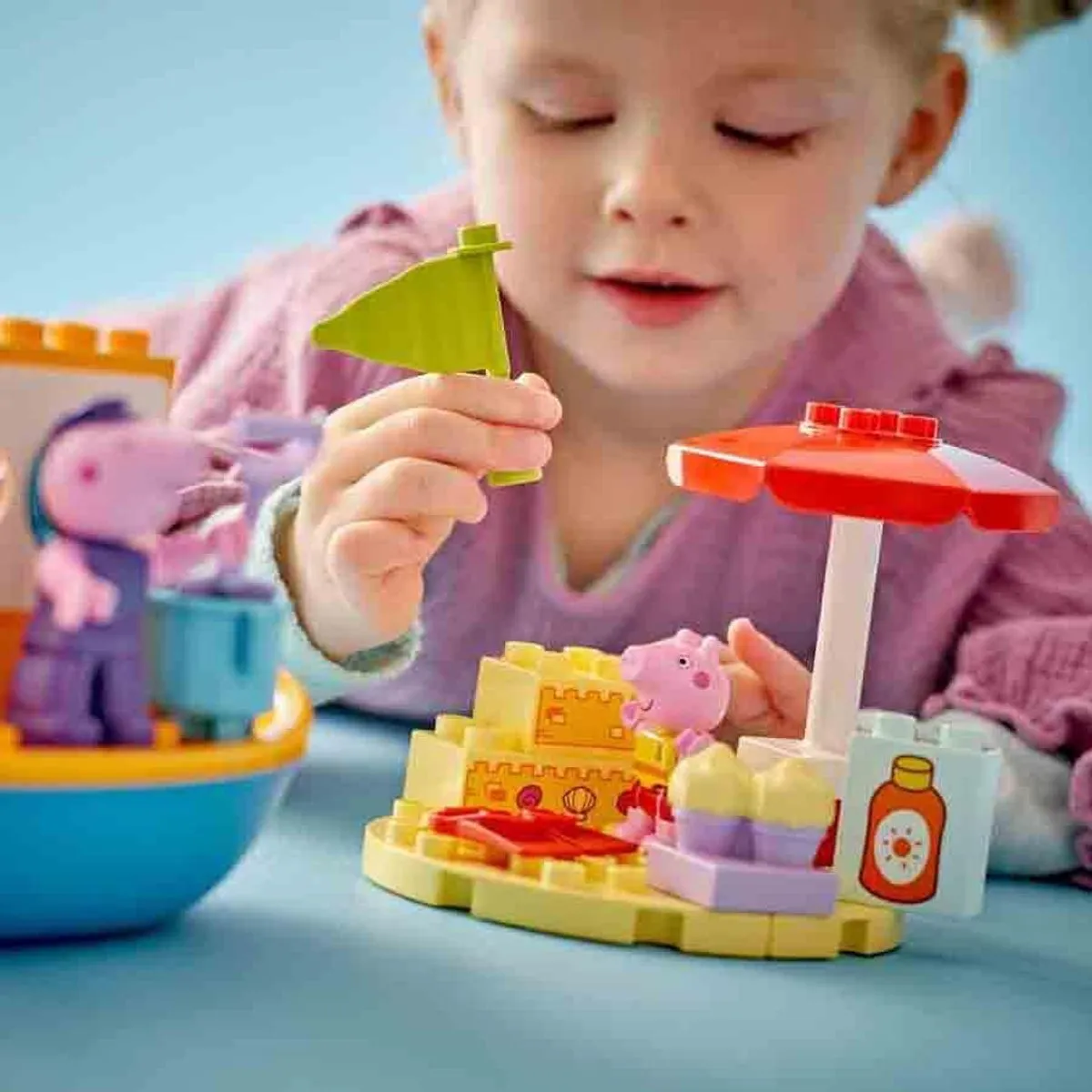 LEGO DUPLO Peppa Pig Bootreis 10432 - 23 Stukken - afbeelding 6 van 6