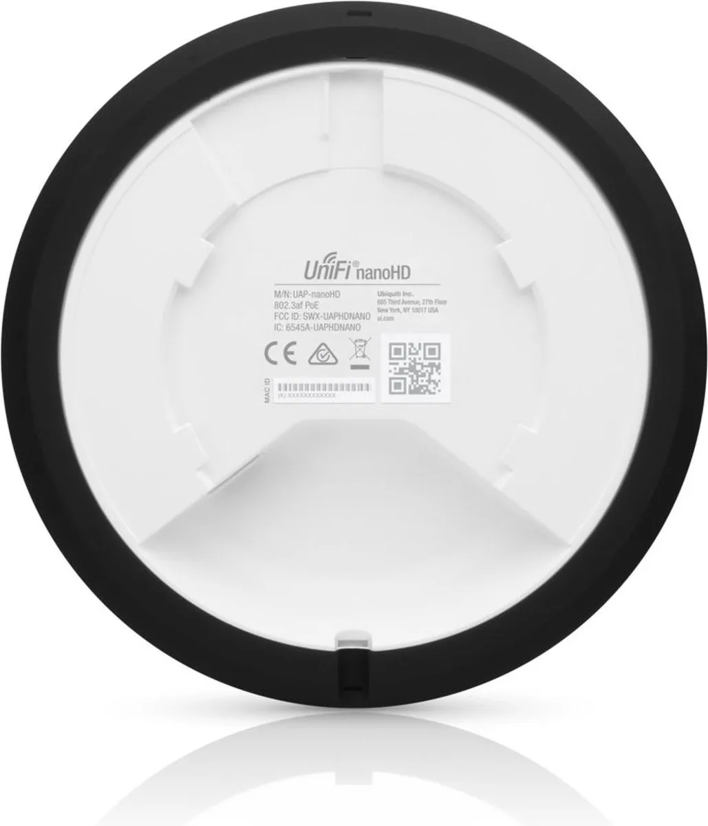 Ubiquiti UniFi nanoHD WLAN Afdekkap - 3 Stuks - Zwart Textiel