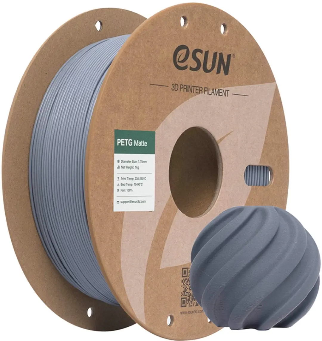 ESUN PETG Matte Donkergrijs 1.75mm