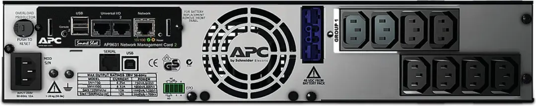 APC Smart-UPS X SMX750INC - 750VA 8x C13 - Zwart - afbeelding 6 van 6