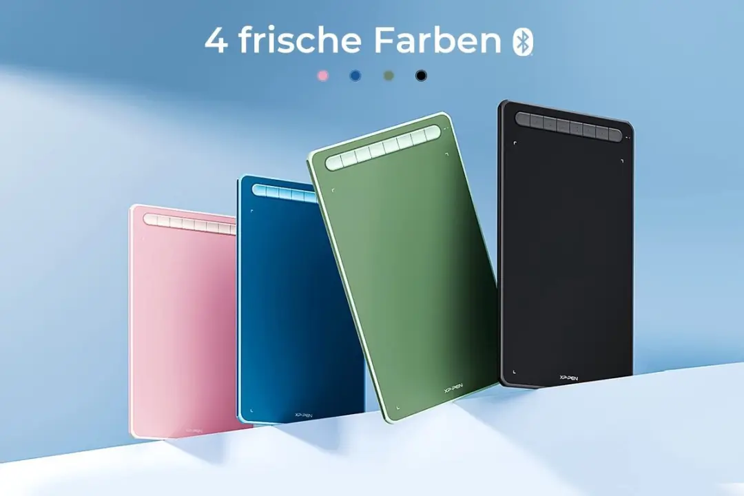 XPPen Deco LW IT1060B Tekentablet 10x6 Inch - 8192 Niveaus - Zwart