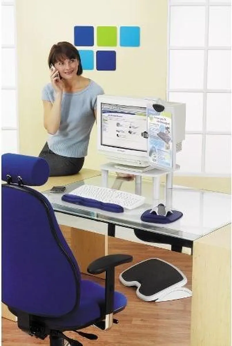 Kensington Ergonomische Polssteun - Blauw