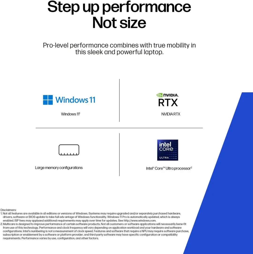 HP ZBook 8 G1i Intel Core Ultra 7 255H - 32GB 1TB RTX 500 Ada - 14" 2.5K Zilver