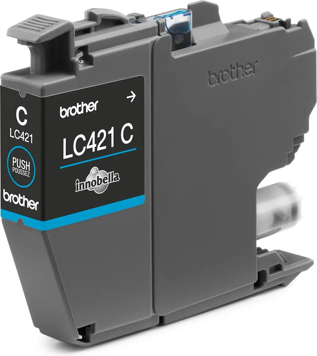 Brother LC-421C Inktcartridge - Blauw - 200 pagina's