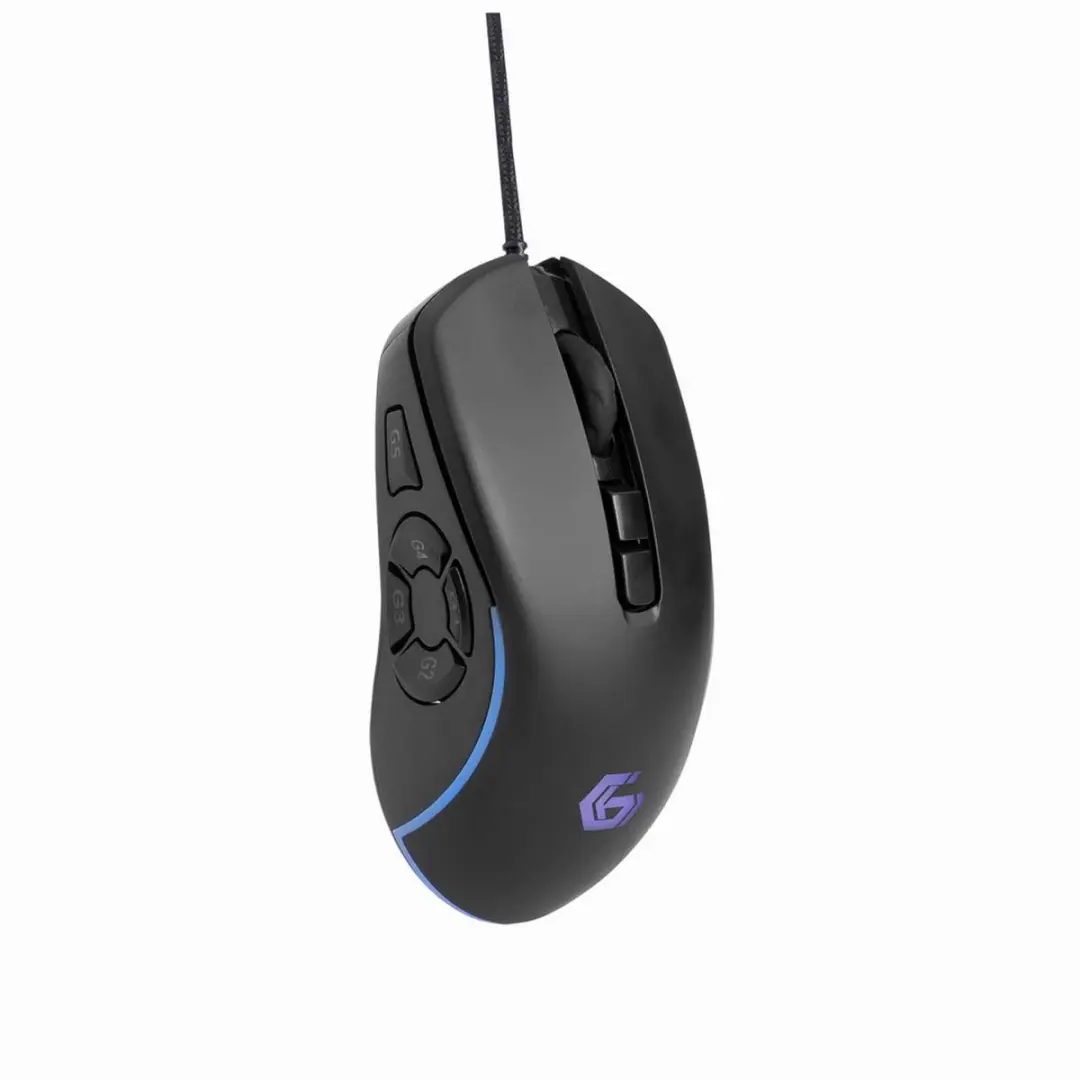 Gembird RX500 Gaming Muis - 7 Knoppen - Zwart