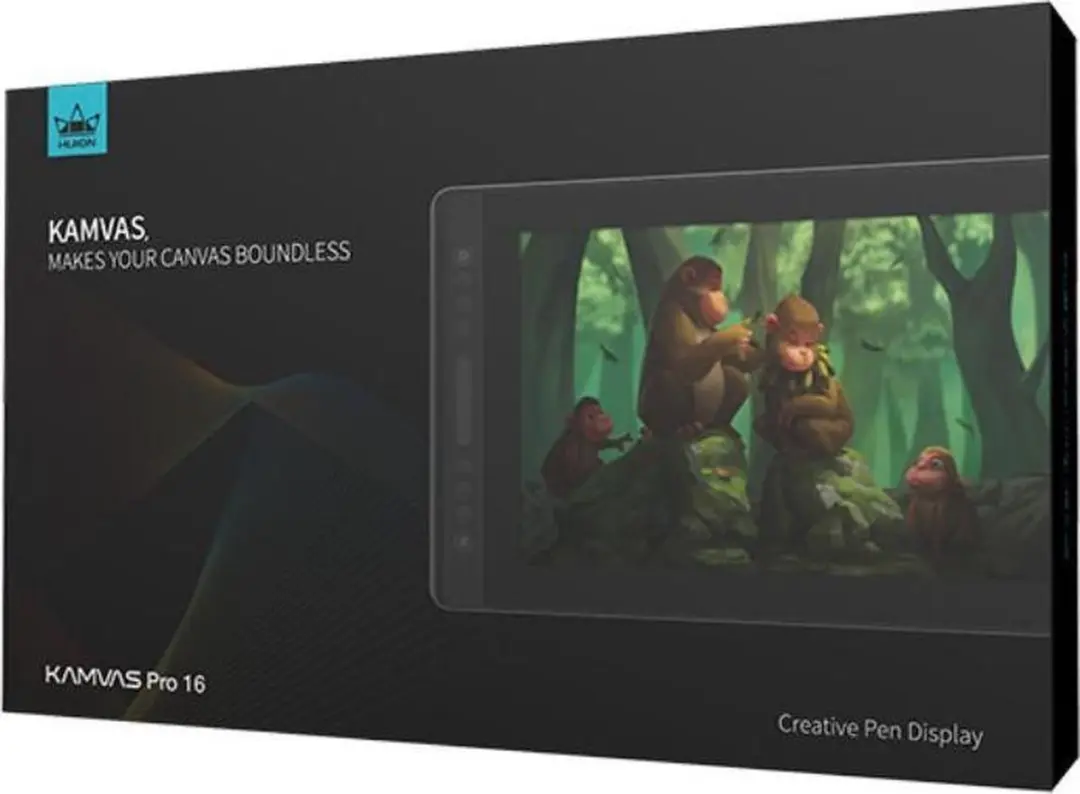 Huion Kamvas Pro 16 Pen Display - 16 inch - Zwart