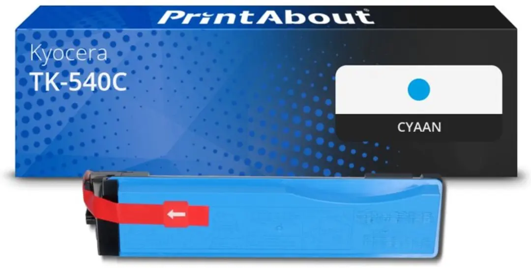 PrintAbout Kyocera TK-540C Toner Cyaan