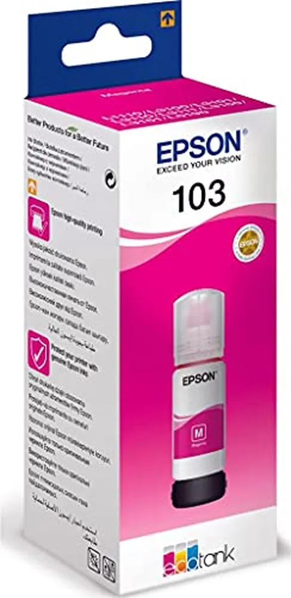 Epson Ecotank 103 Origineel Magenta C13T00S34A