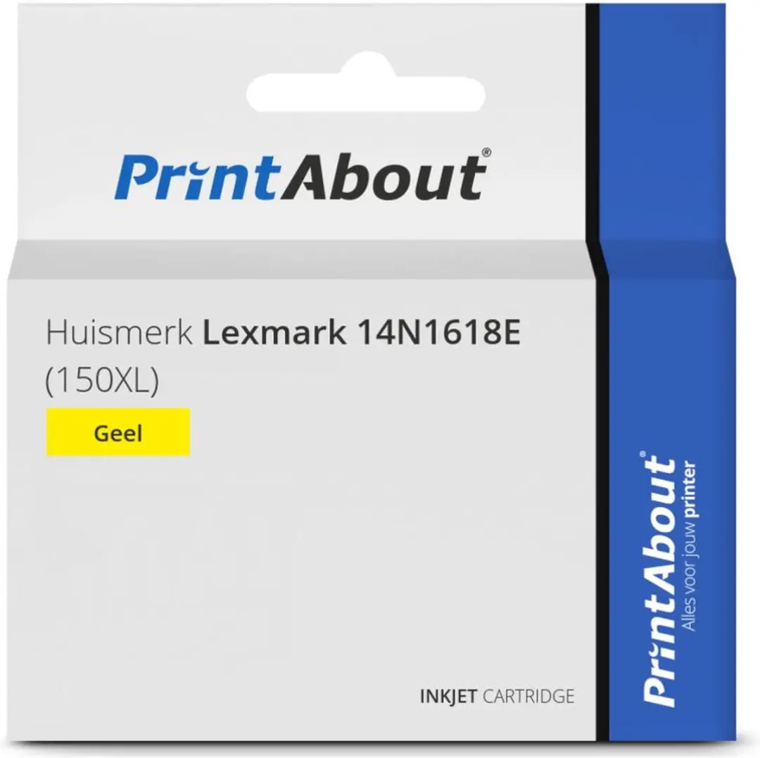 PrintAbout Inktcartridge 14N1618E Geel