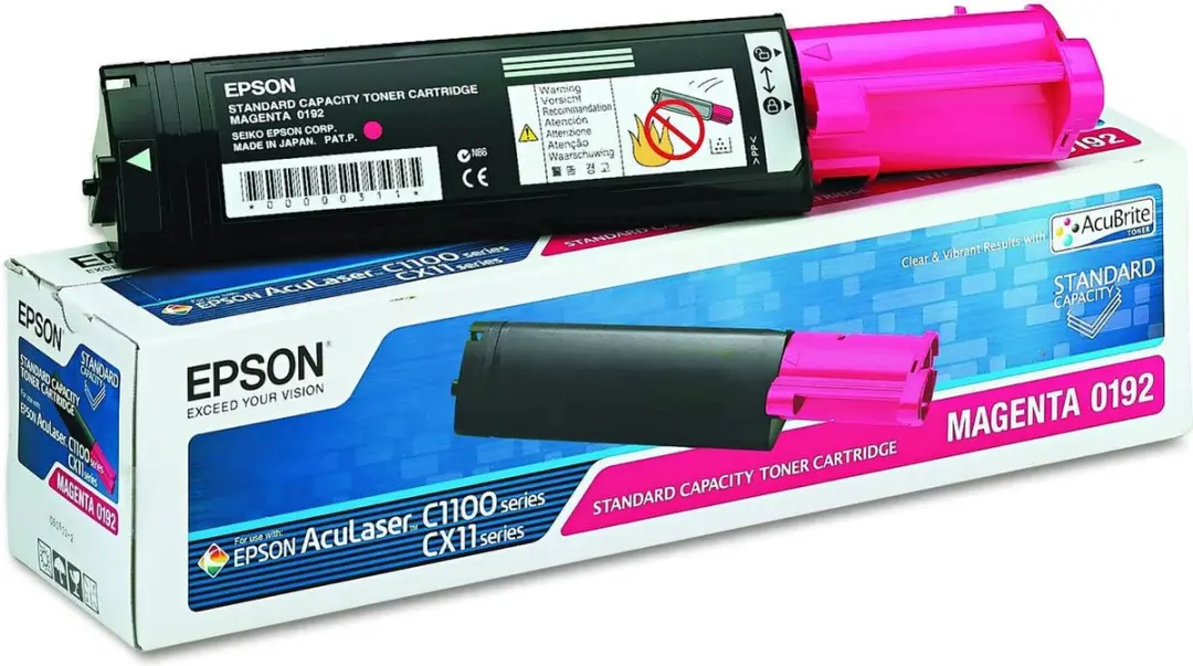 Epson AL-C1100 C13S050192 Toner - Magenta Rood