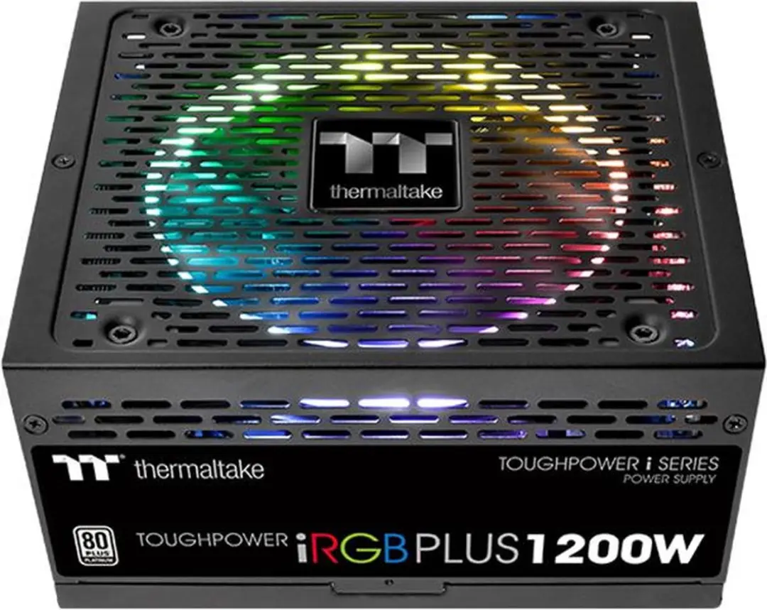 Thermaltake Toughpower iRGB PLUS PSU 1200W - Zwart