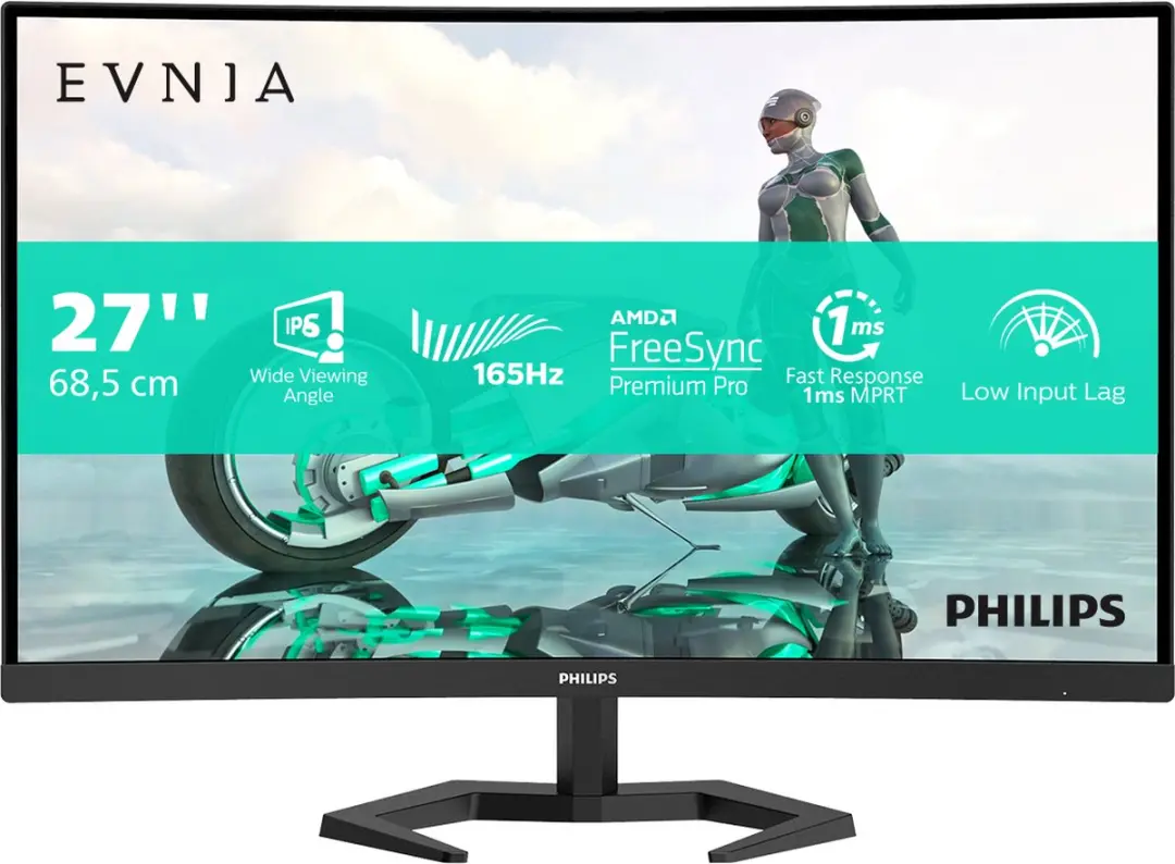 Philips Evnia M1 27M1N3200ZS Gaming Monitor 165Hz - 27 inch - afbeelding 6 van 6