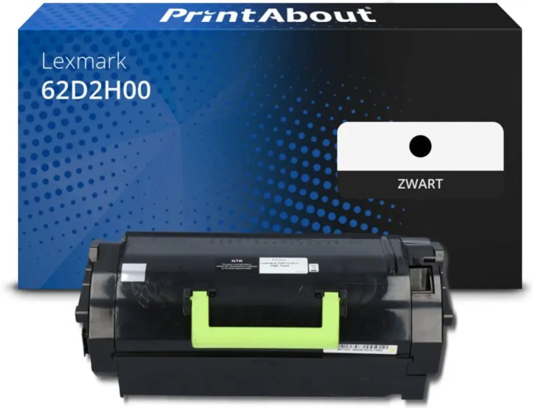 PrintAbout Lexmark 62D2H00-PA Toner Zwart