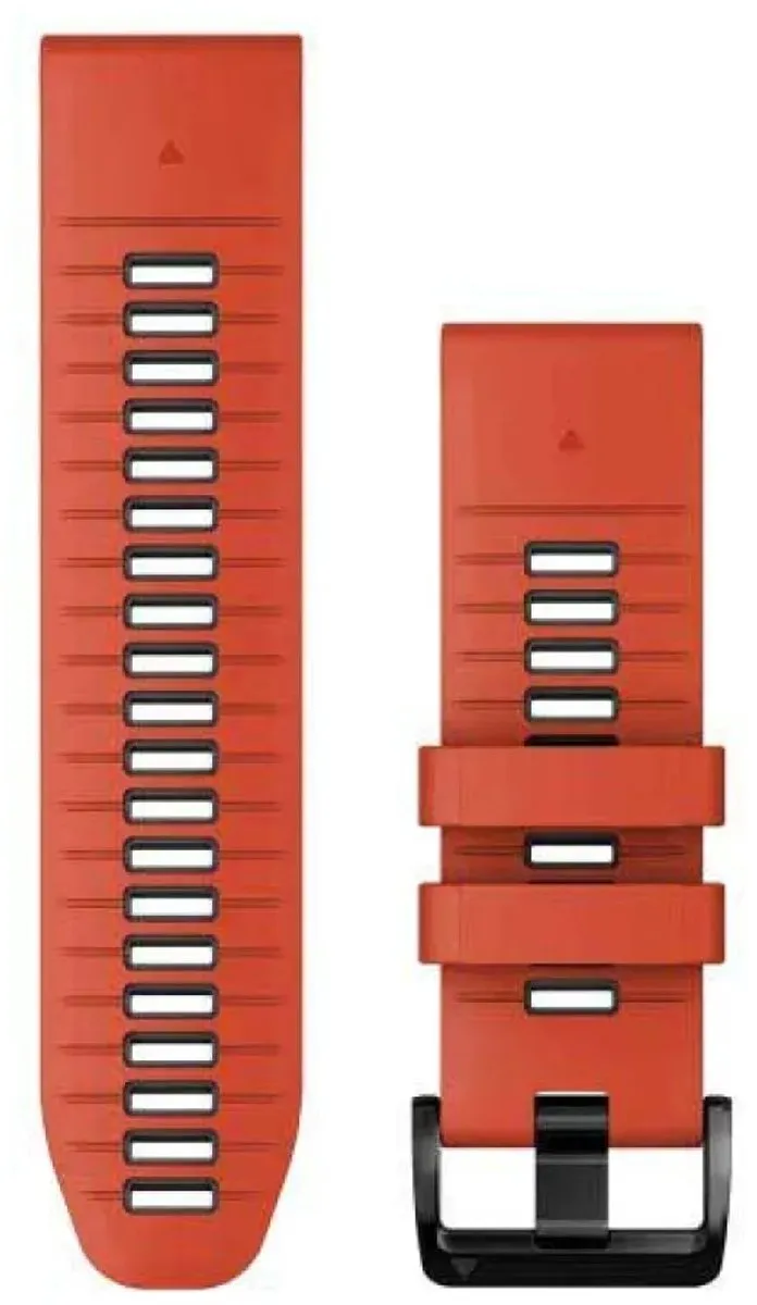 Garmin Quickfit 26mm Siliconen Bandje - 26mm - Oranje