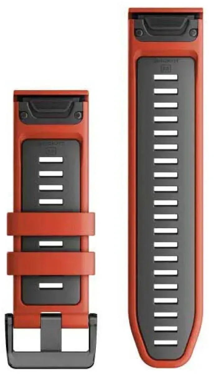 Garmin Quickfit 26mm Siliconen Bandje - 26mm - Oranje