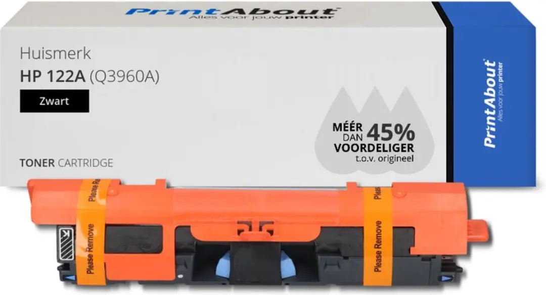 PrintAbout HP 122A Q3960A Toner Zwart