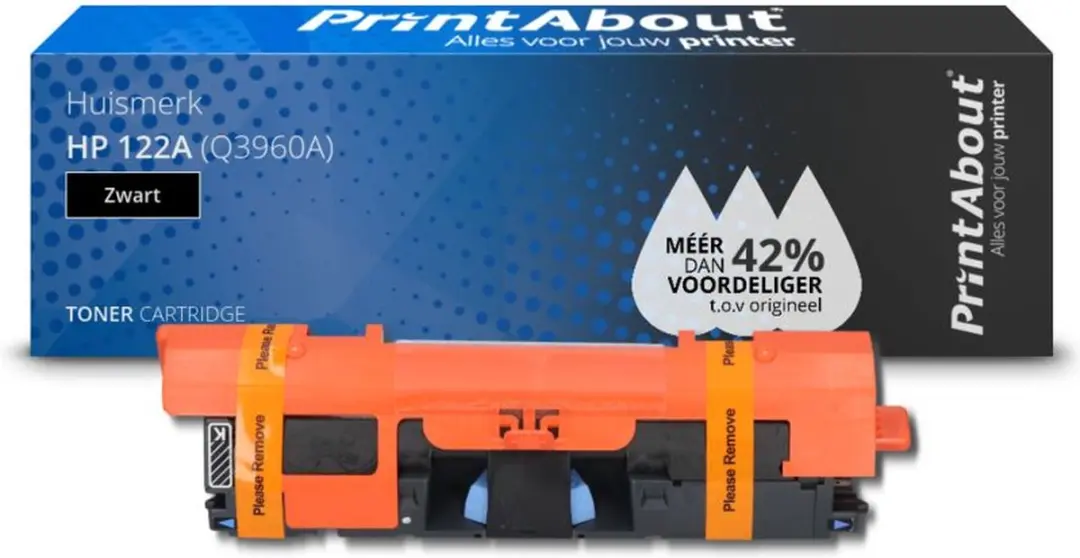 PrintAbout HP 122A Q3960A Toner Zwart