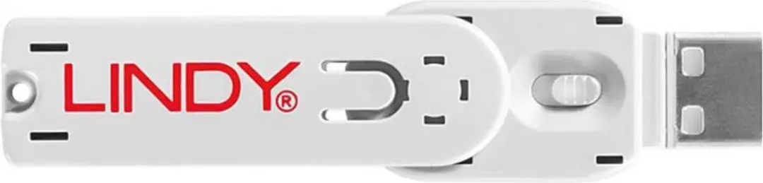 Lindy USB-Port Slot 40454 - 4 Stuks Wit - afbeelding 6 van 6