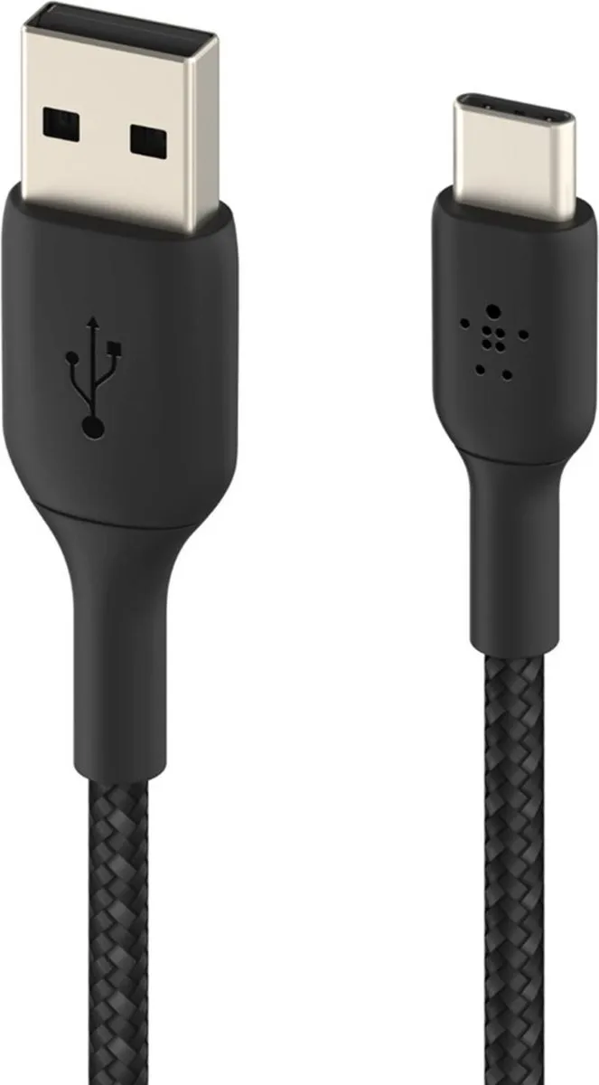 Belkin CAB002bt1MBK USB-C naar USB-A Kabel 1m - Zwart