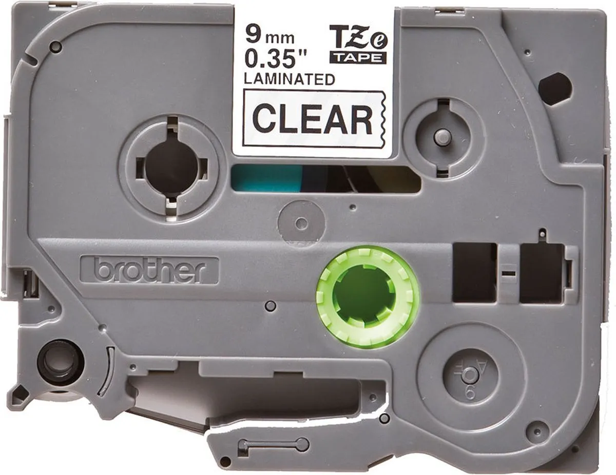 Brother TZE121 Laminatietape 9mm - Transparant