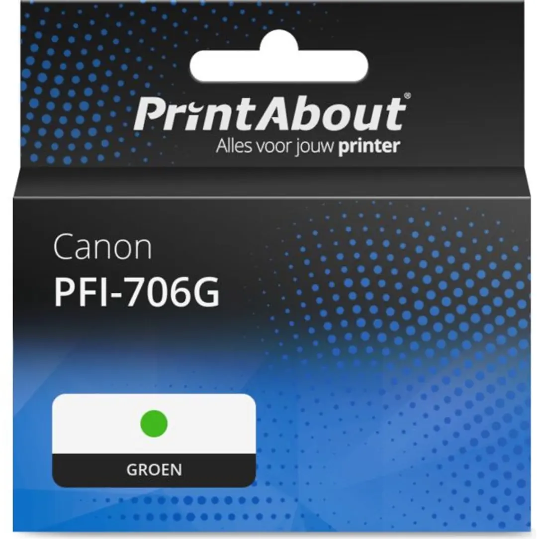 PrintAbout PFI-706G Inktcartridge