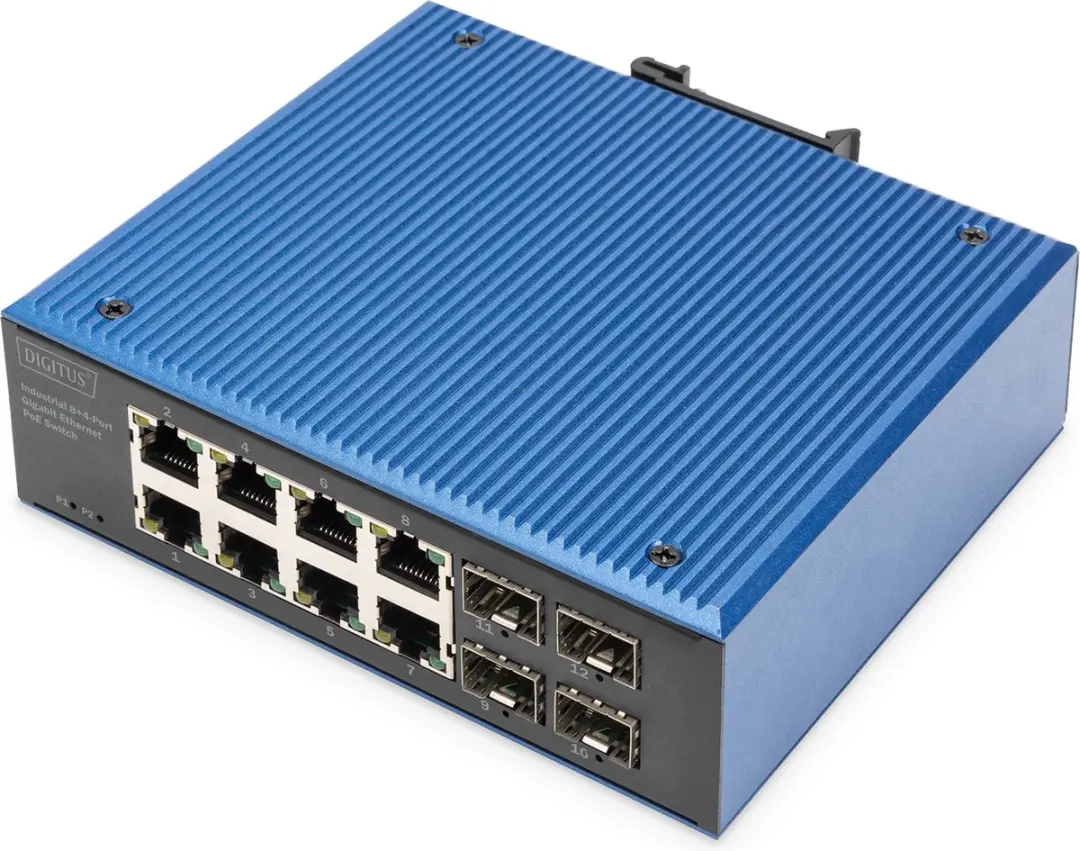 Digitus DN-651153 8-Poort Gigabit Switch PoE