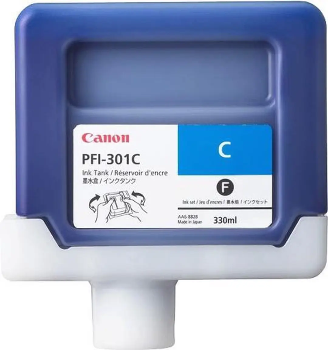 Canon PFI-301C Inktcartridge Cyaan 330ml