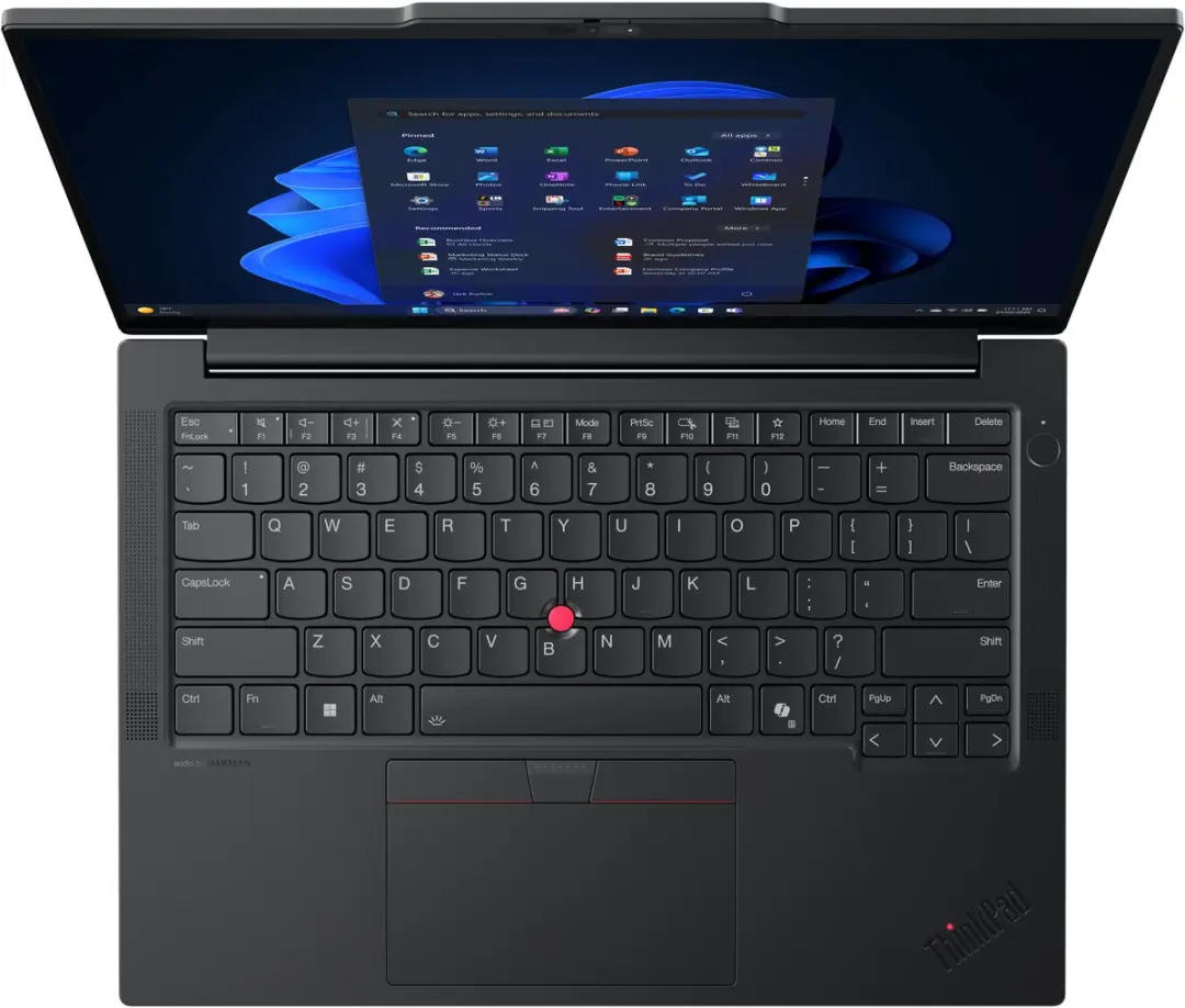 Lenovo ThinkPad E14 Gen 7 Core Ultra 7 255H Laptop 14" WUXGA 16GB 512GB - Zwart