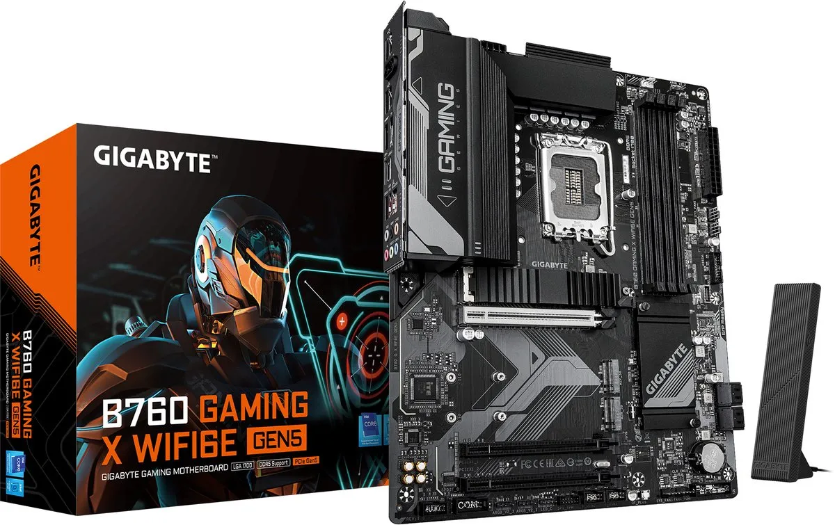 Gigabyte B760 GAMING X WIFI6E GEN5 - ATX Moederbord