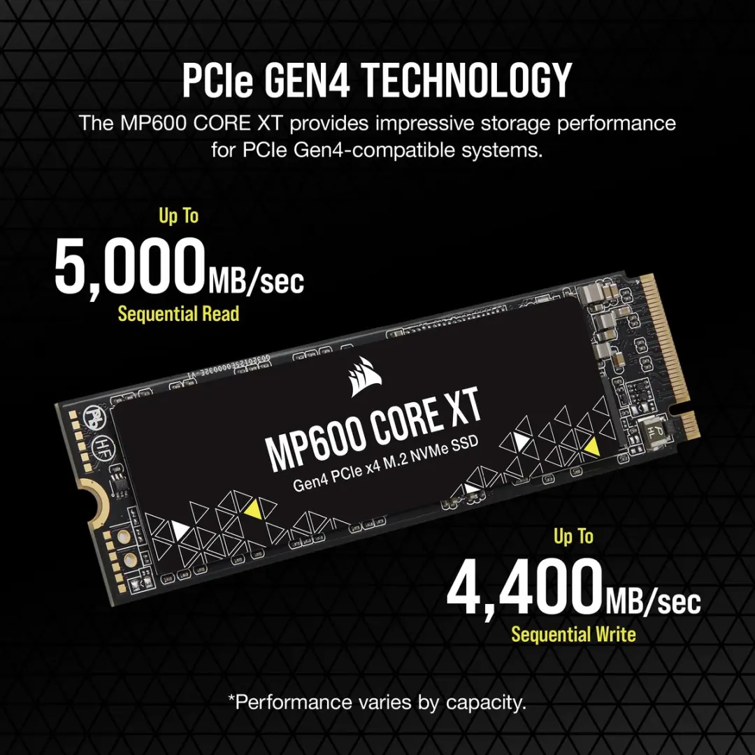 Corsair MP600 Core XT R2 2TB SSD M.2 - 2TB - Zwart